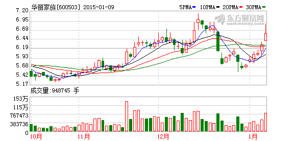 8亿设临空飞行器公司 华丽家族大涨逾7%