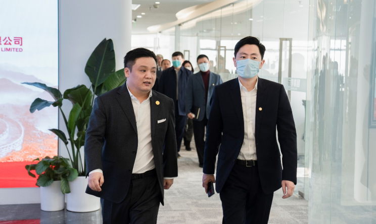 保利文化集团党委书记带队考察乐享集团
